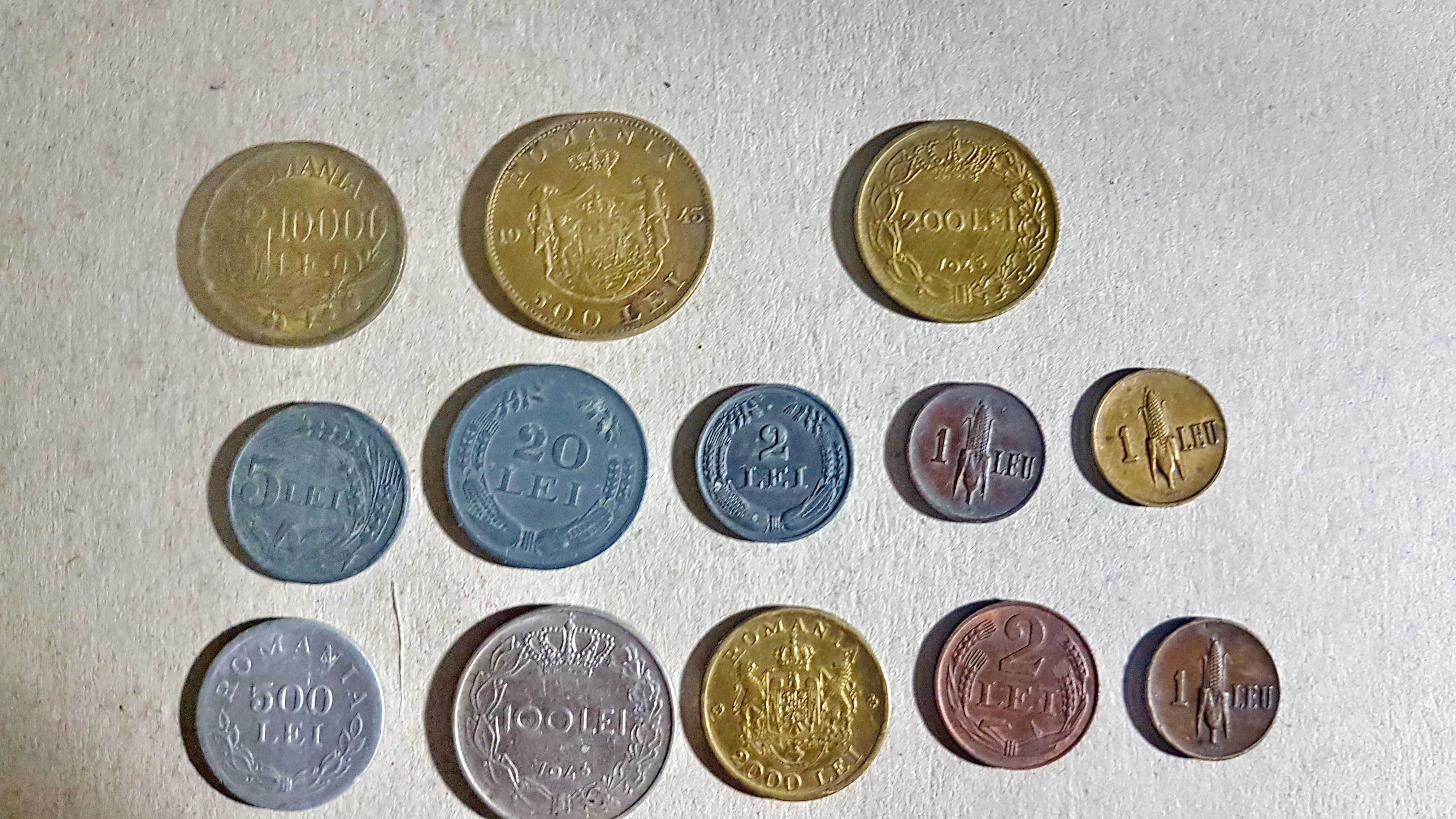F298- Lot 18 Monede Romania Regalista Regele Mihai diferite.