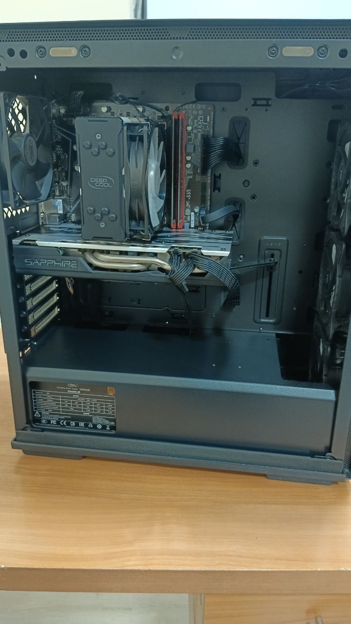 Мощный игровой компьютер core i5 11400f + rx 580 8gb