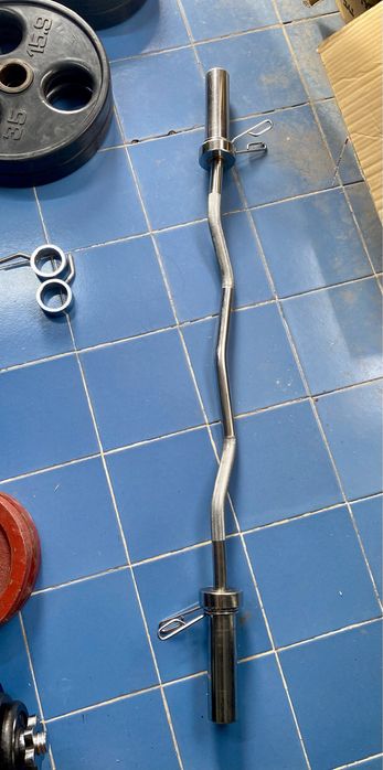 Олимпийски крив лост EZ Ф50