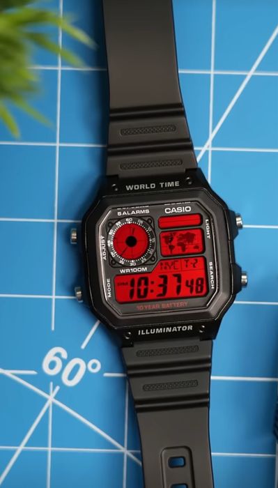 Предлагам часовници по поръчка от Модела Casio AE1200