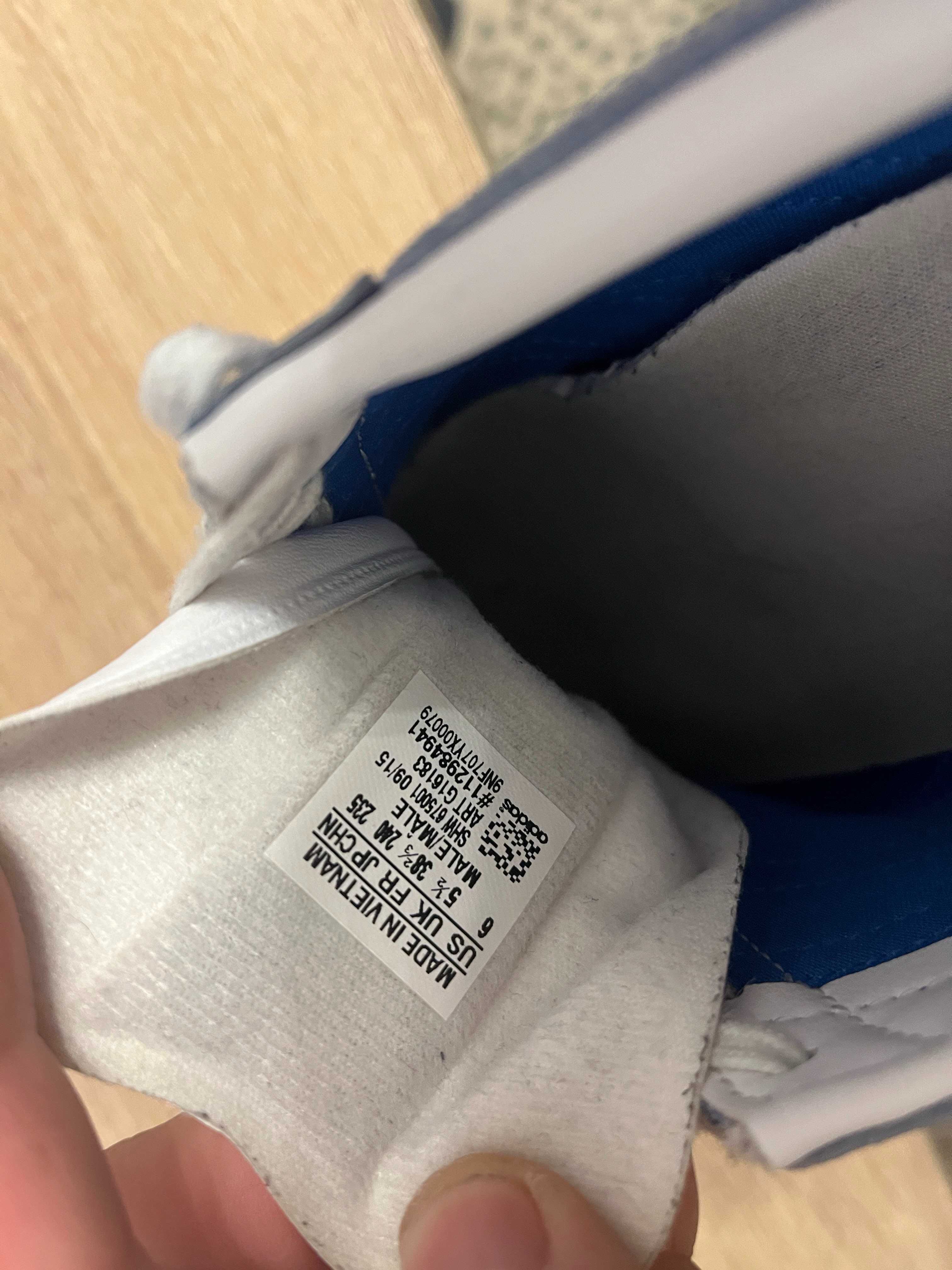 Adidas Gazelle OG Suede AF Albastru / Alb G16183 38 2/3