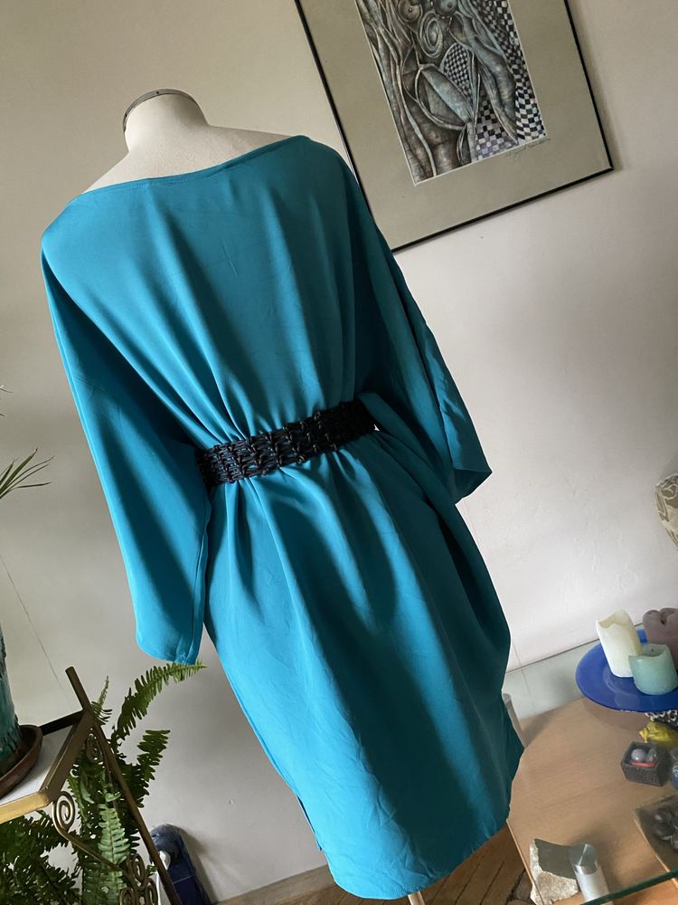 Синьозелена рокля от коприна, Gianluca Capannоlo
