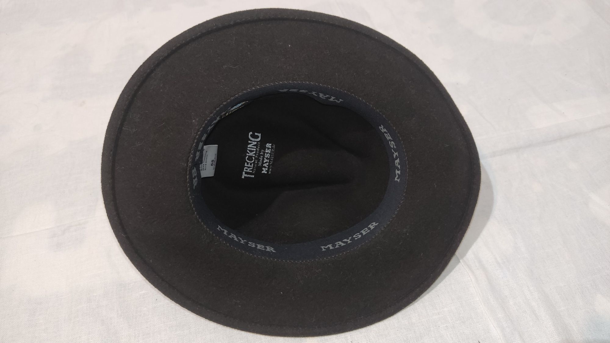 Pălărie Mayser Mathis Trekking fedora wool mărime 55 vânător padurar