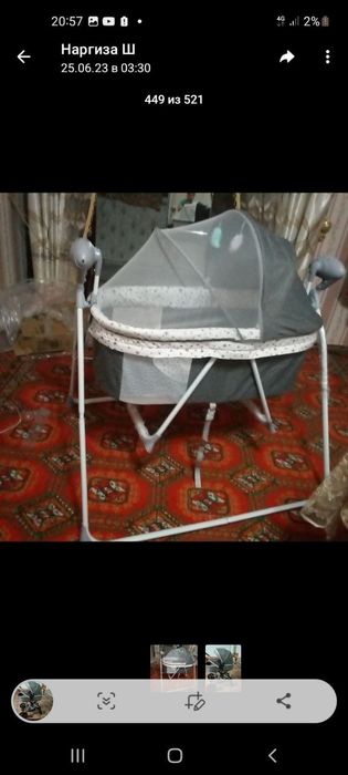 Kalyaska alvonch va bolalar velosipedchasi