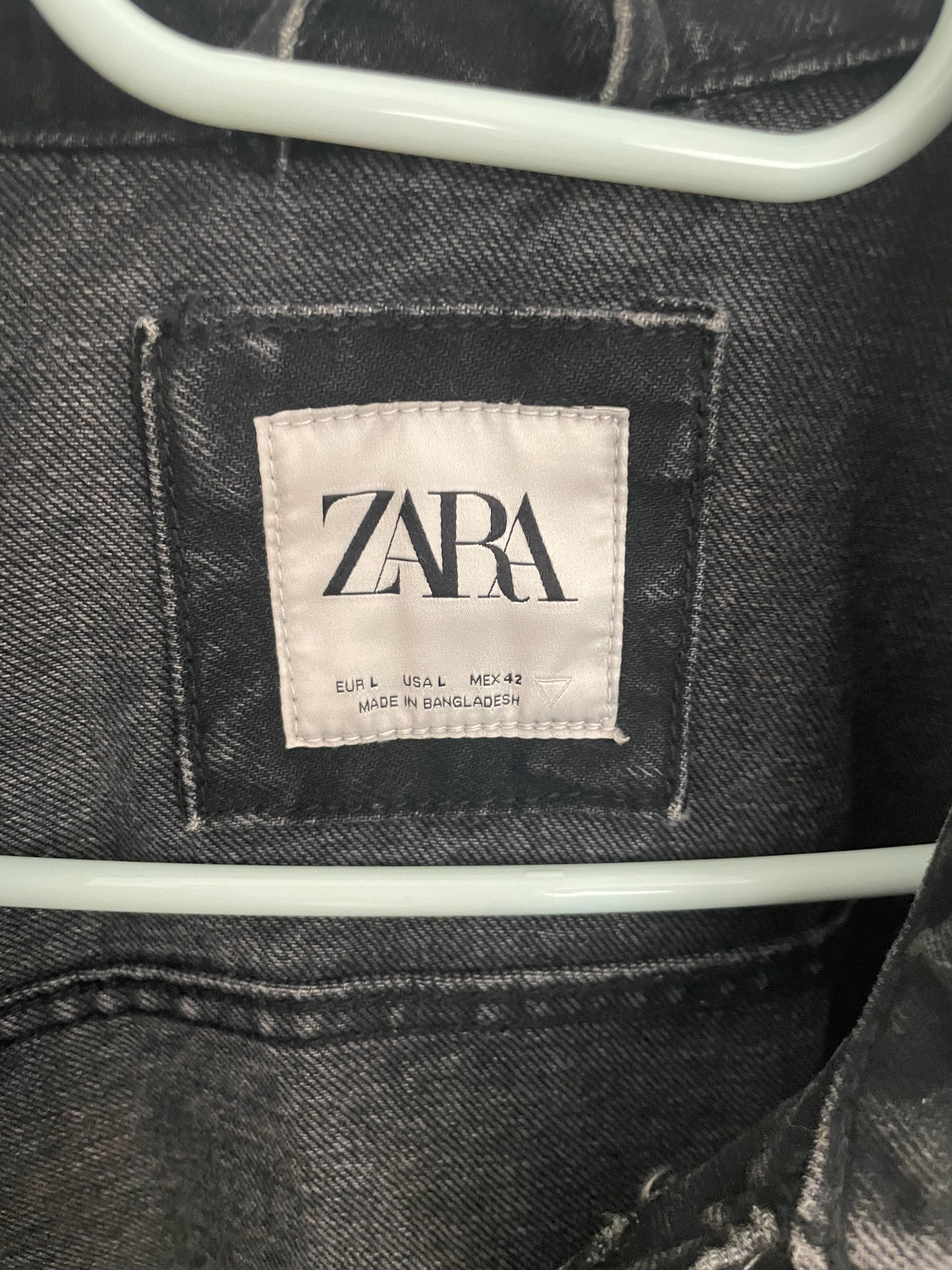 Дънково Яке Zara -черно