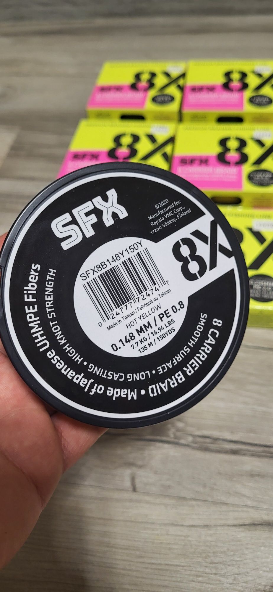 Fir textil Sufix SFX 8X