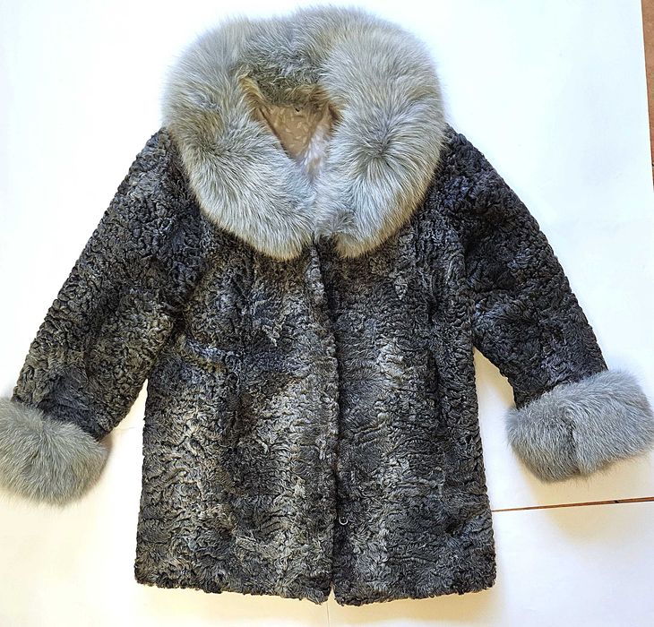 Haină de blană Astrahan