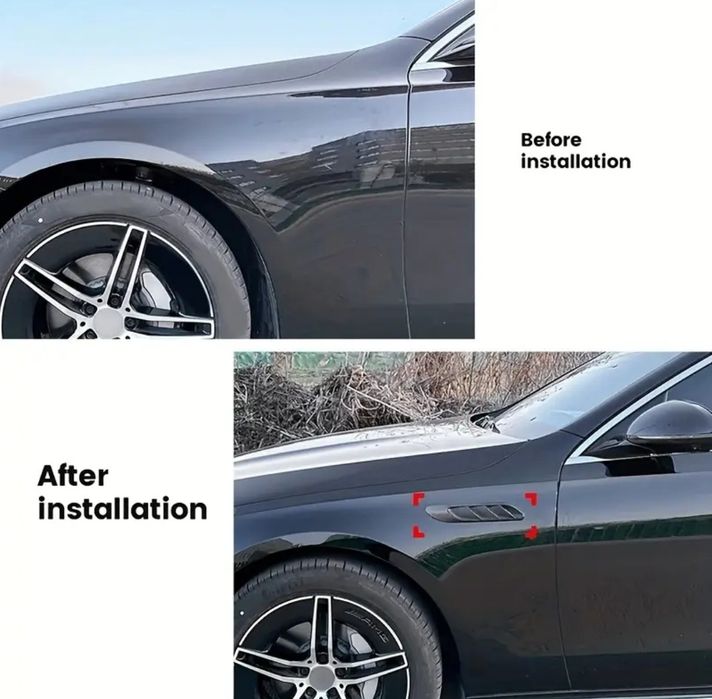 Декоративни странични въздуховоди универсални за автомобил