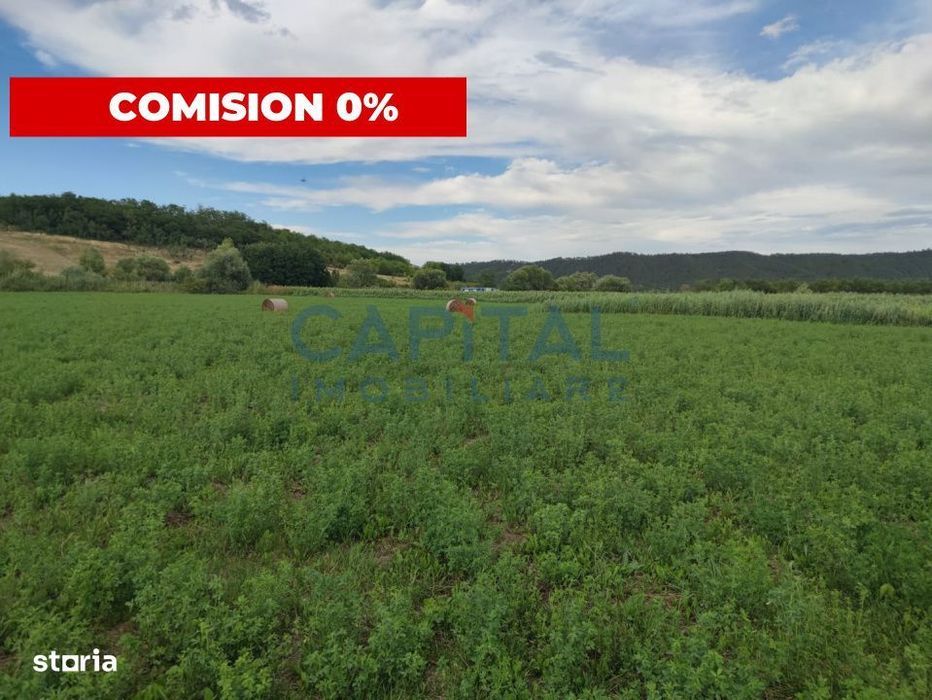 Comision %! Teren intravilan 22 400 mp, suprafata plana, sat Fundatura