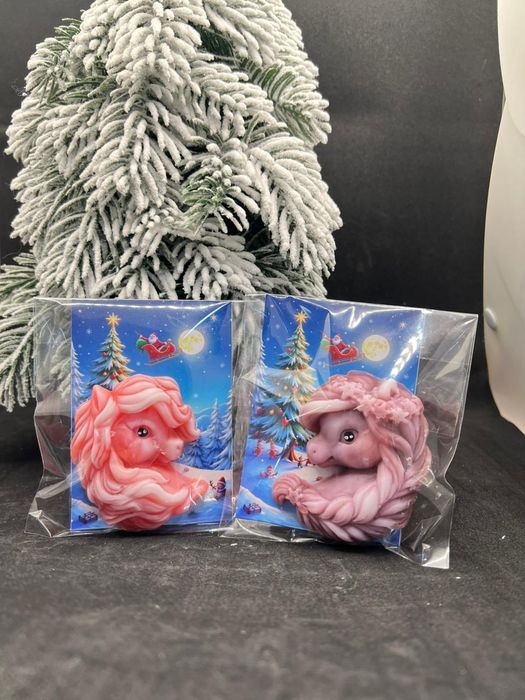 Мыло ручной работы символ года открытка лошадь