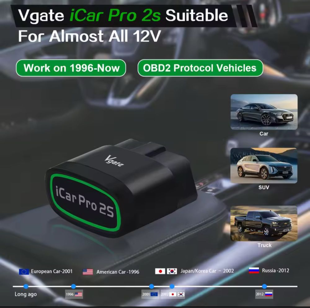 Tester/Diagnoza Vgate icar pro2S cu bluetooth 5.3 android/ios Carista