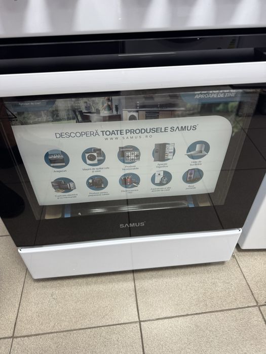 Готварска Газова печка 60см изцяло на газ Чисто нова 2г Гаранция