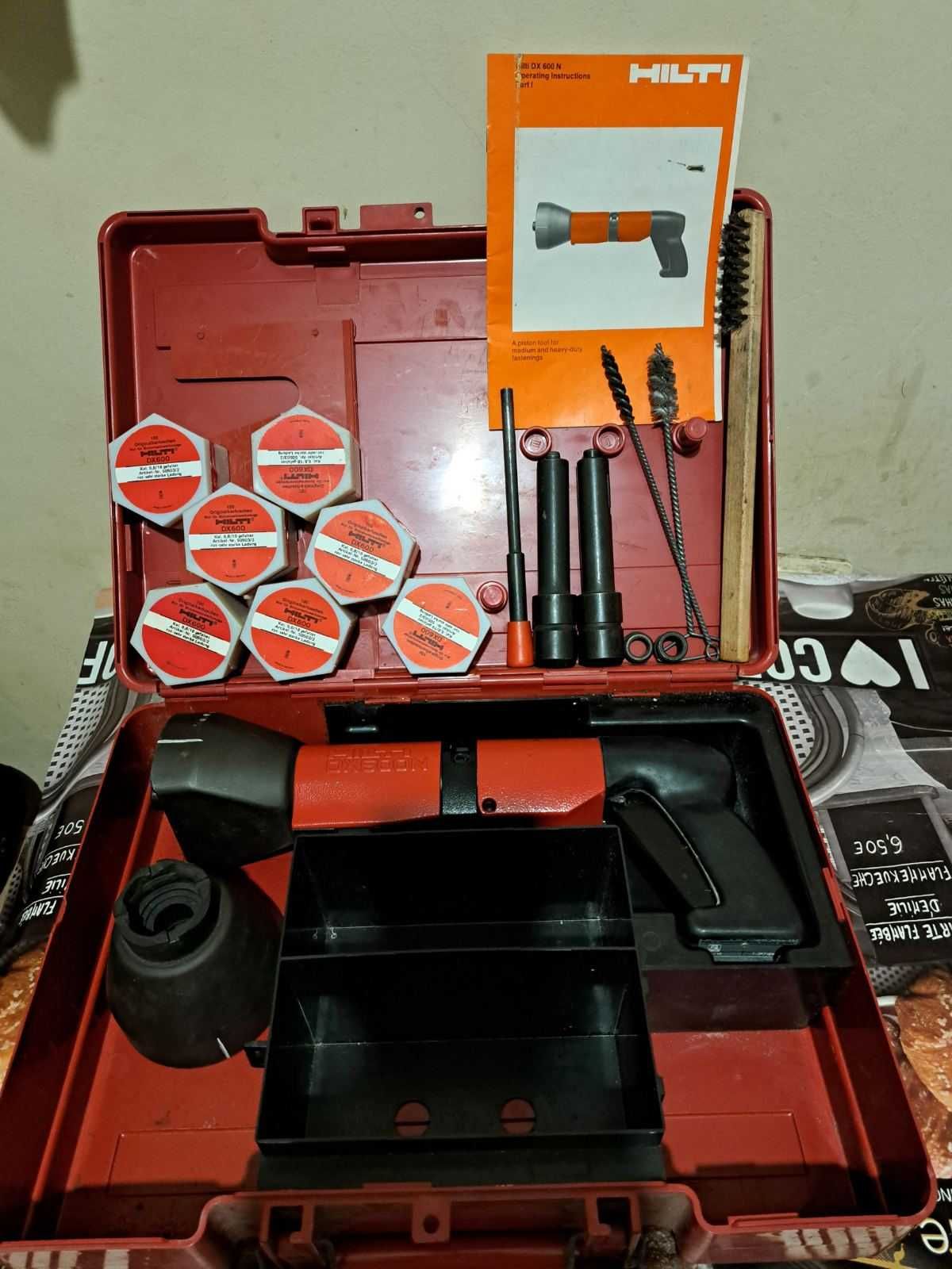 Пистолет за директен монтаж Hilti DX 600N