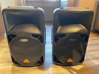 Boxe active Behringer si stative boxe Proel.