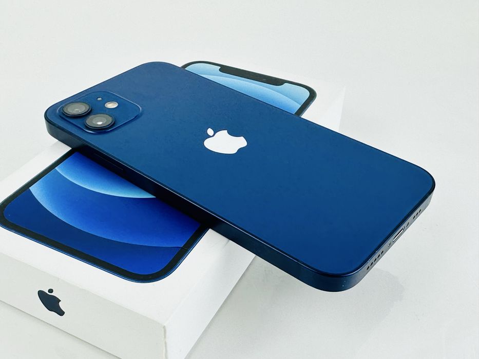 Apple iPhone 12 64 GB Blue 100% Батерия! Гаранция!