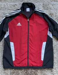 Bluza de trening Adidas rosu L