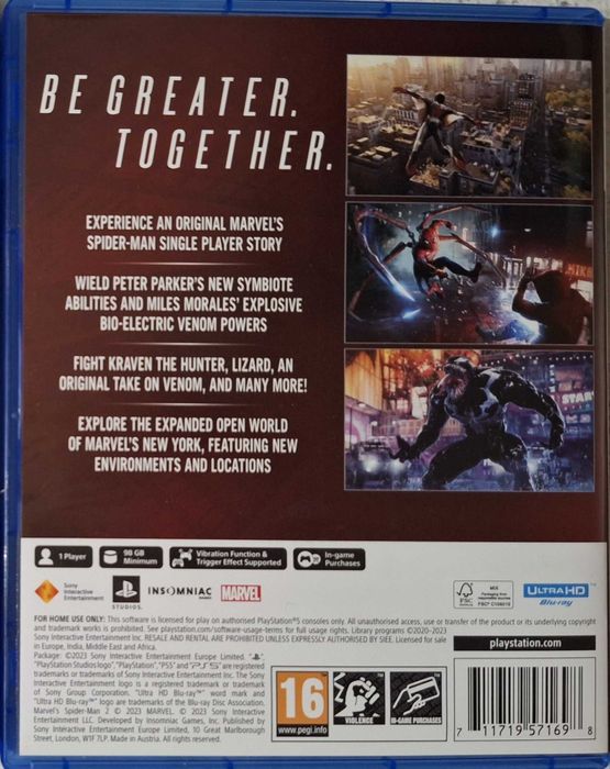Vând Spider-Man 2 pentru PS5