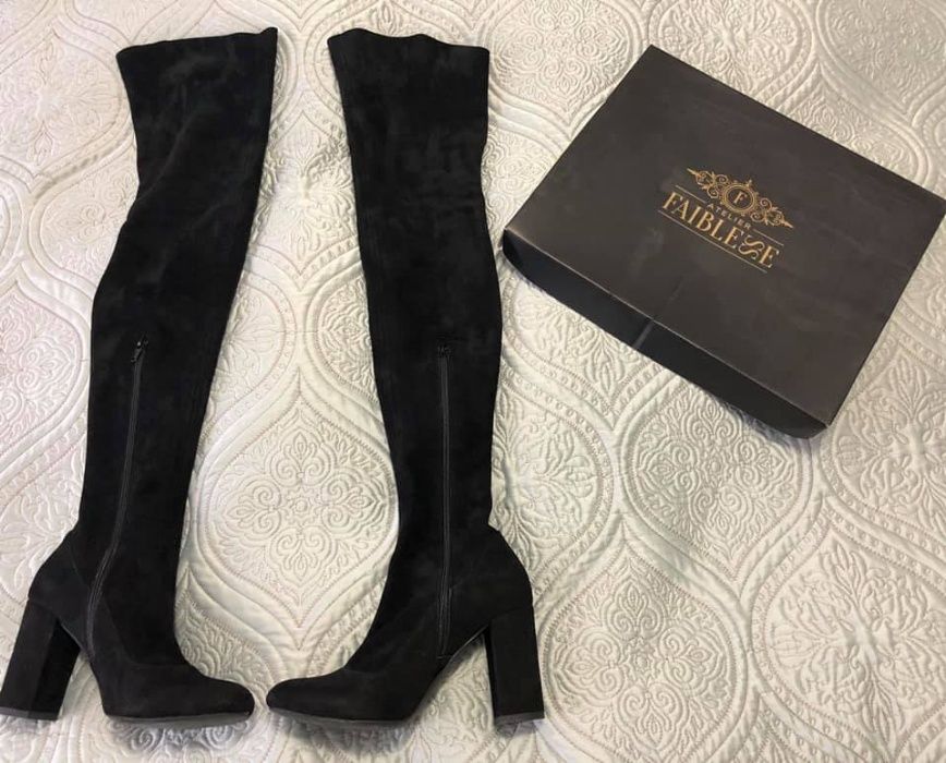 Cizme Atelier Faiblesse, 36, piele intoarsa