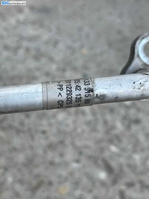 Furtun Conducta Radiator AC Aer Conditionat Clima Opel Astra J 1.6 CDTI 2009 - 2016 Cod 13351588 [C7350]