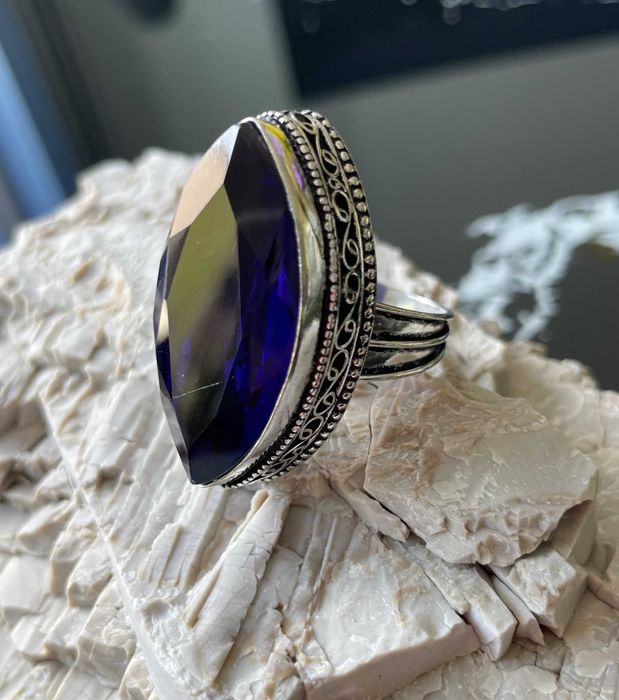 Inel Argint 925 cu Piatra Semipretioasa Tanzanit