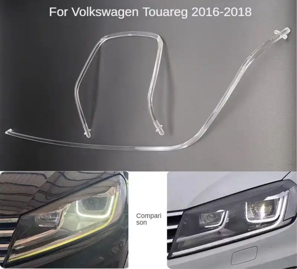 Kit Reparatie Fibre Fibra Far Lumini De Zi DRL Vw Touareg 2 2016-19