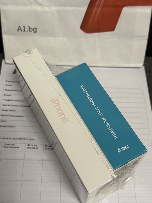 ЗАПЕЧАТАН 128GB iPhone 15 5G ttec A1 Гаранция 2027 Pink / РОЗОВ