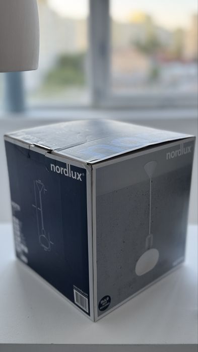 Lustra pendul Nordlux Notti sticla cu metal