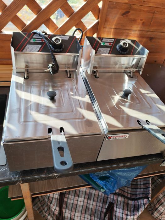 Фритюрница двойная