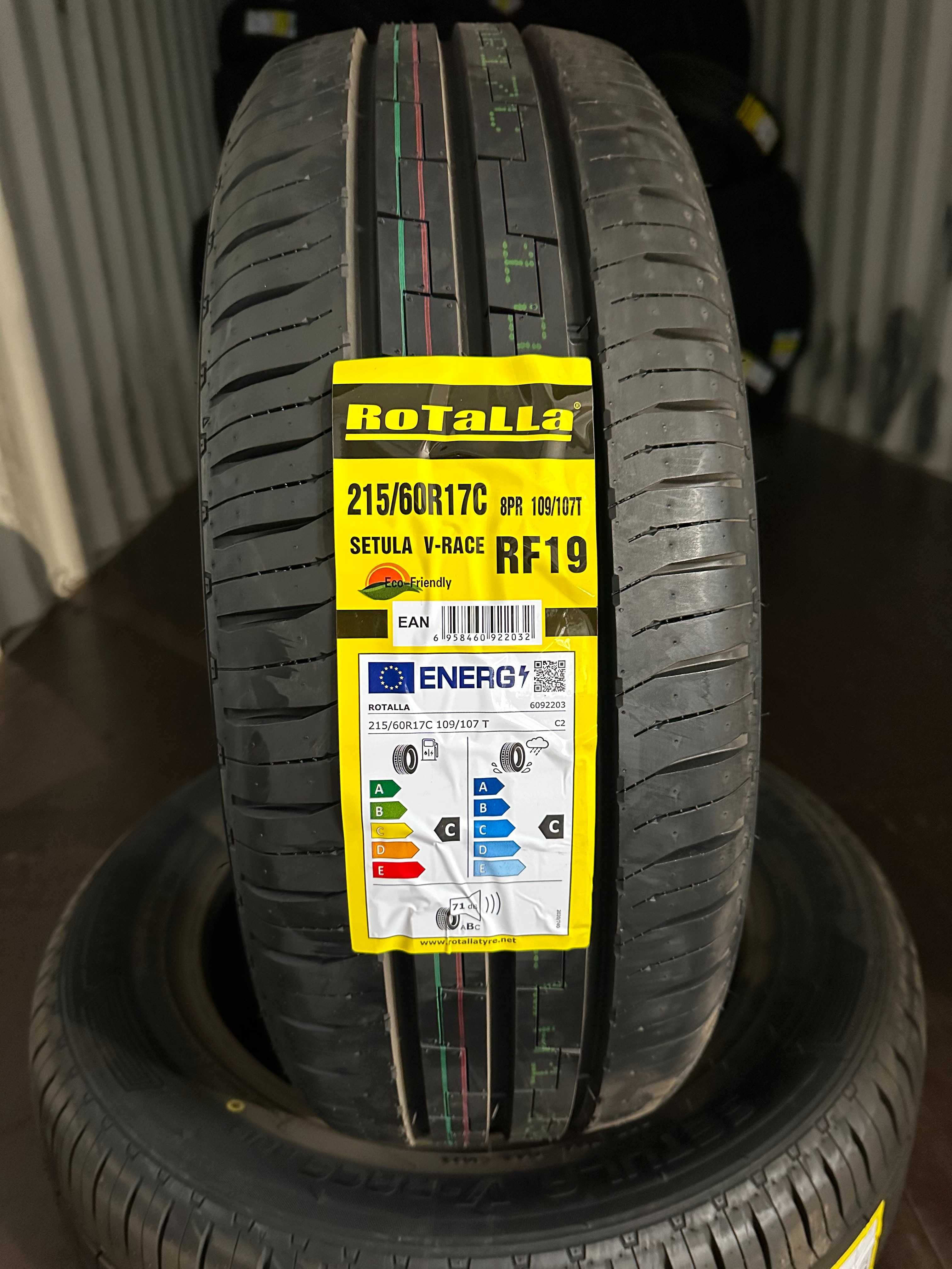 Нови Летни Бусови Гуми ROTALLA SETULA RF19 215/60R17C 109/107T Нов DOT