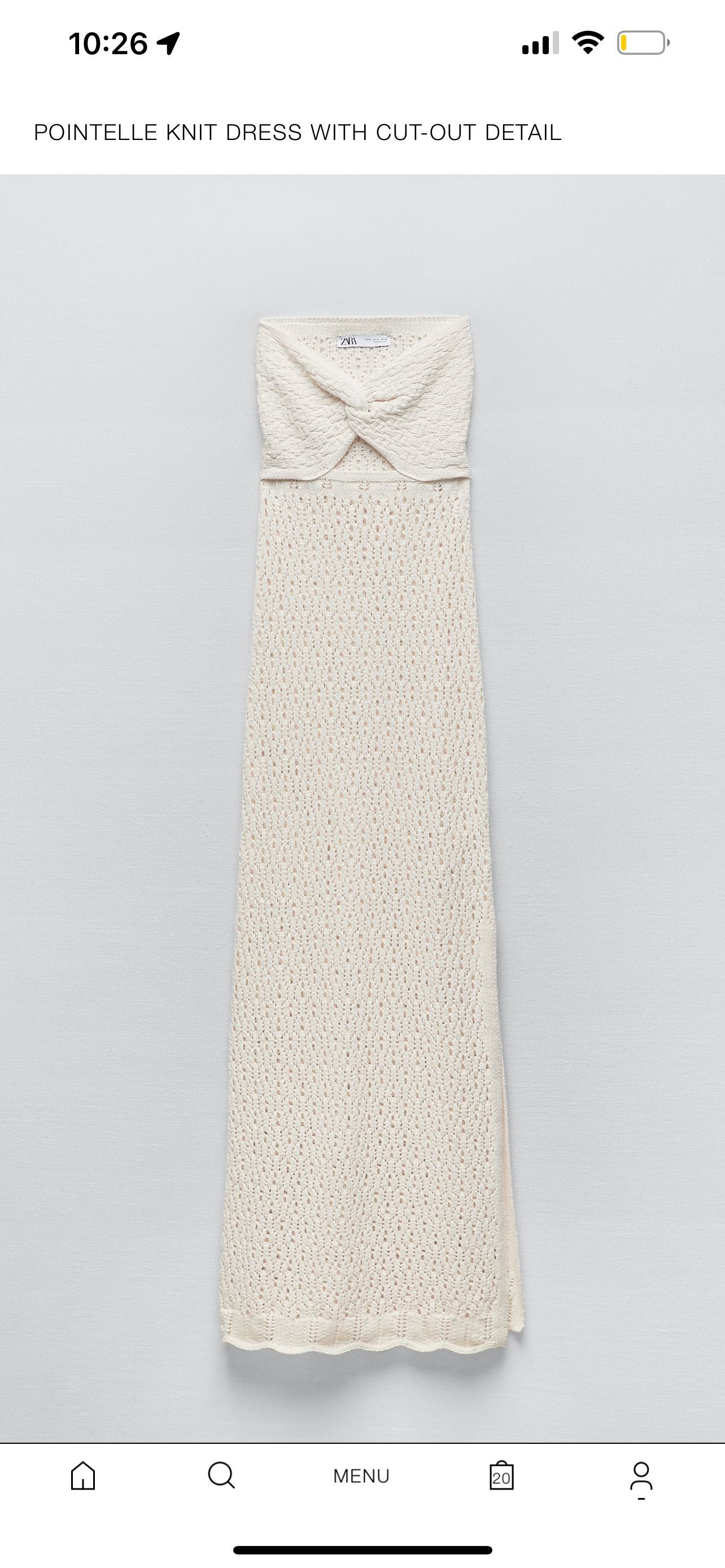 Плетена рокля Zara
