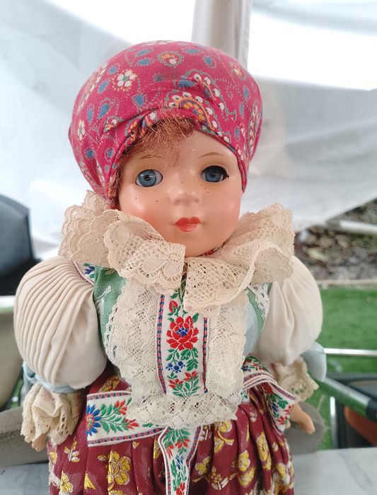 Păpușa tradițională, port popular. Foarte veche!