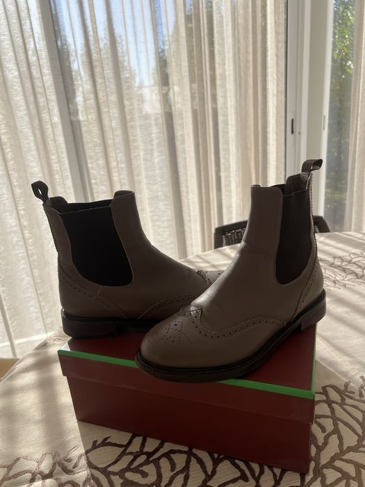 Зимние сапоги челси