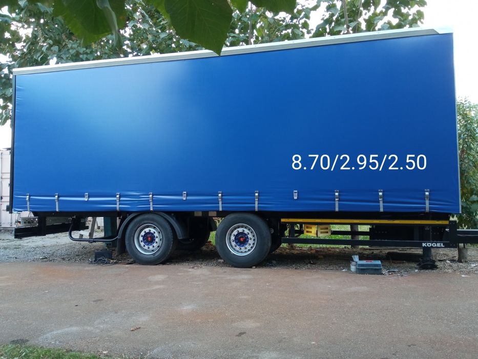 прицеп  Kogel 2018 й. паравоз прицеп