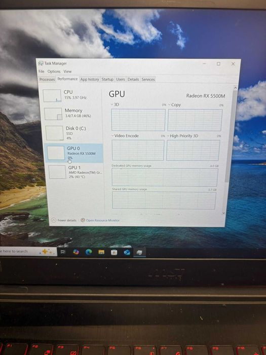 HOPE AMANET P2-Msi bravo 15