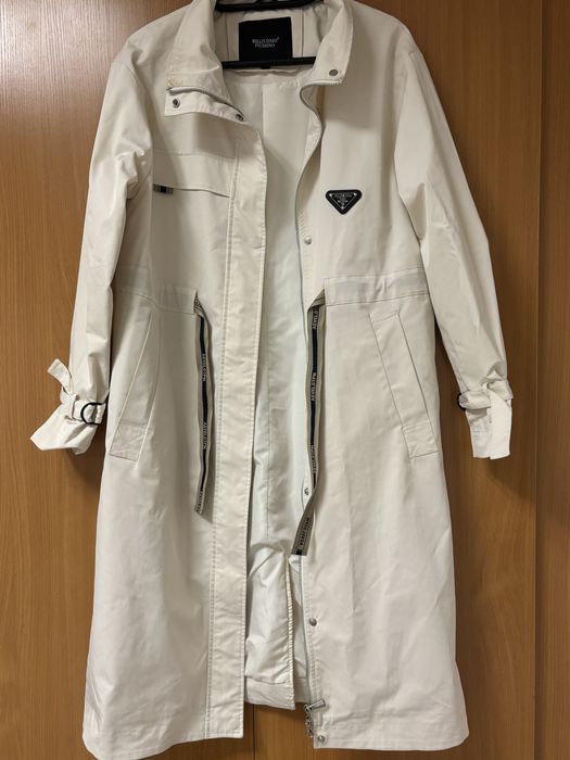 Белый тренч Bellissimo Piumino