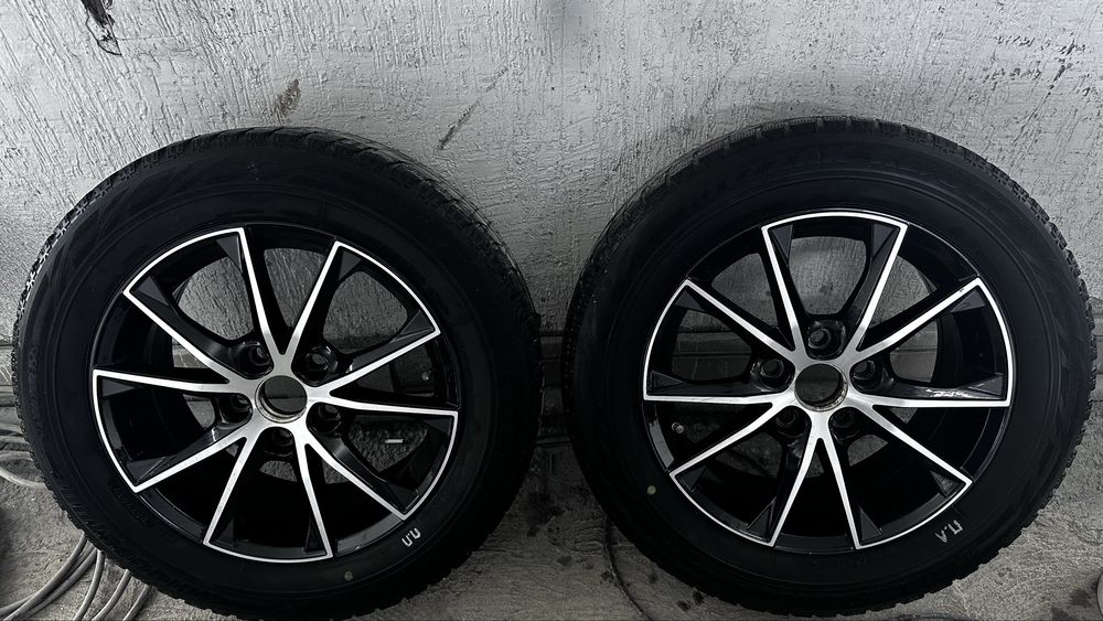 Диски на зимних покрышках 205/60/16