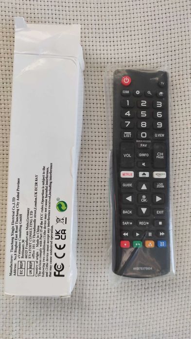 Telecomanda LG universala, compatibila cu televizoarele LCD/LED Smart