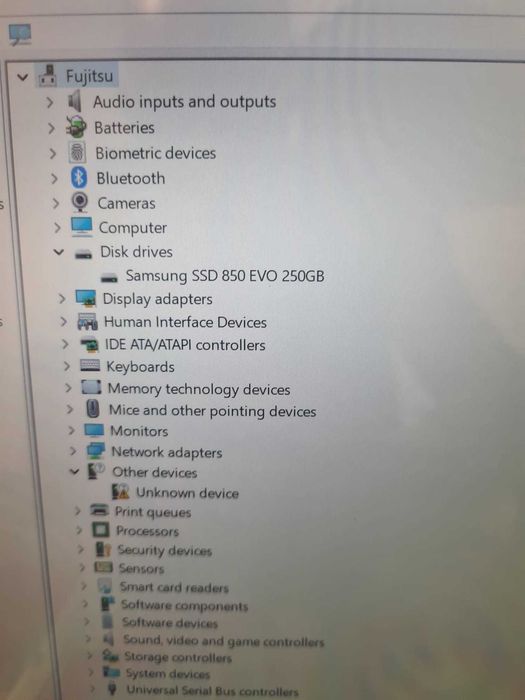 Laptop 13.3 Fujitsu Touch Screen