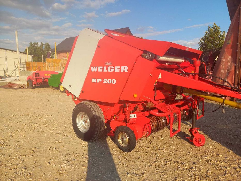 Presa de baloti balotiera Welger RP 200