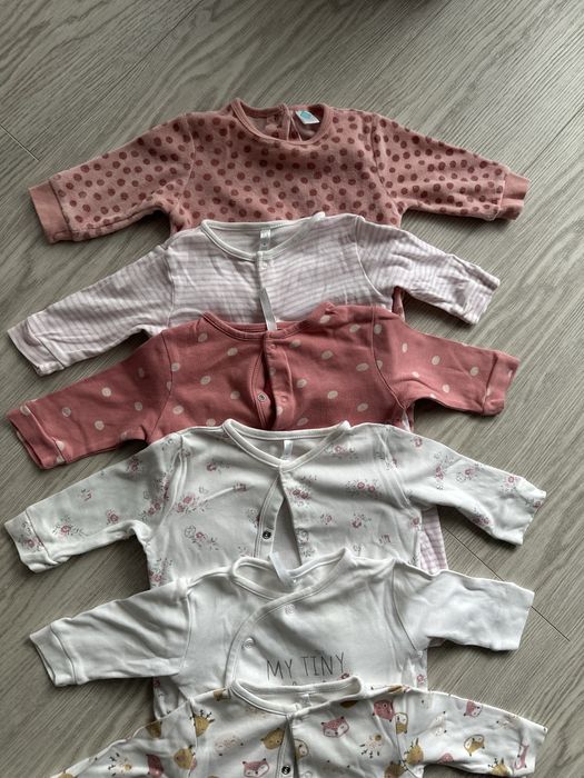 6 buc salopeta tip pijama 1-3 luni