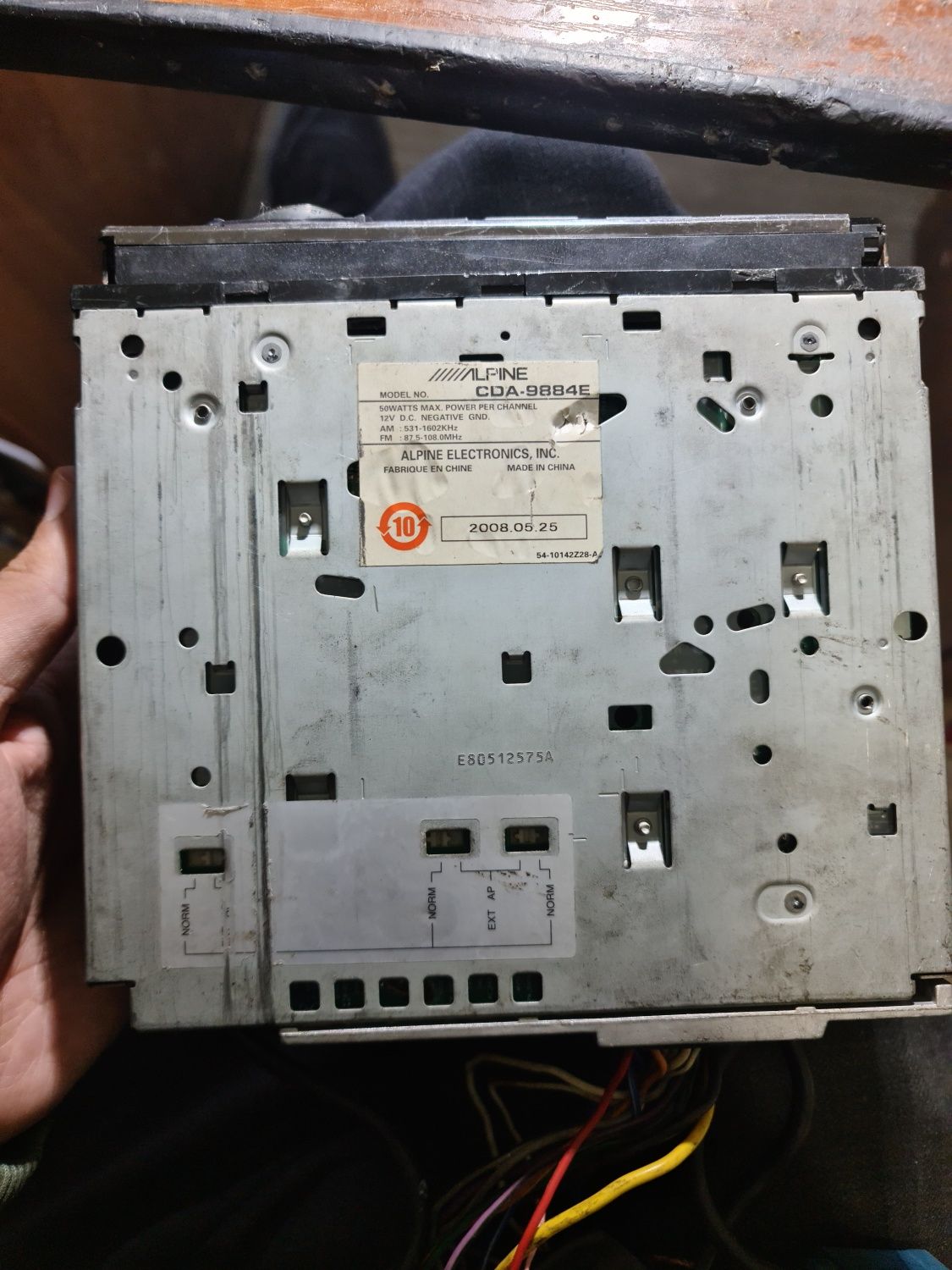 Alpine KDA-9884E