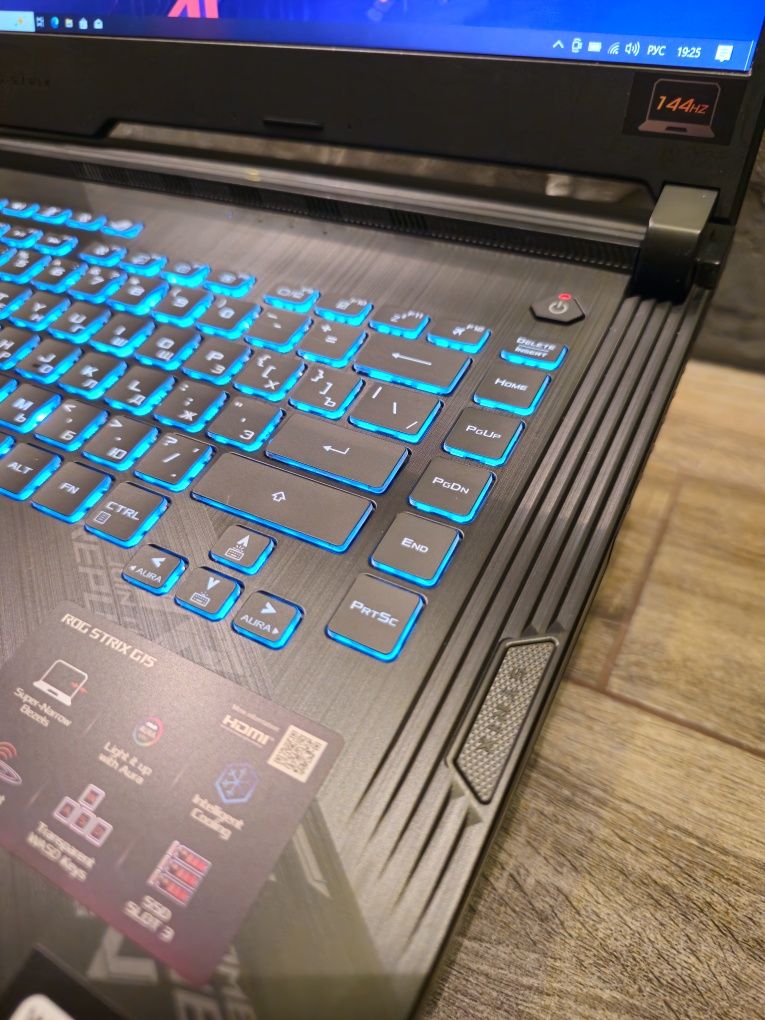 Игравой Ноутбук ASUS Rog Strix G15 (core i5-10th Gen/GTX 1650Ti/16ОЗУ)