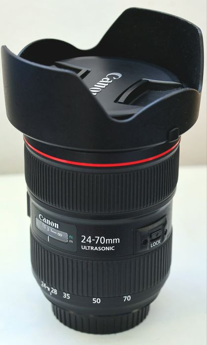 Vand obiectiv Canon EF 24-70mm F2.8 L II USM in stare foarte buna