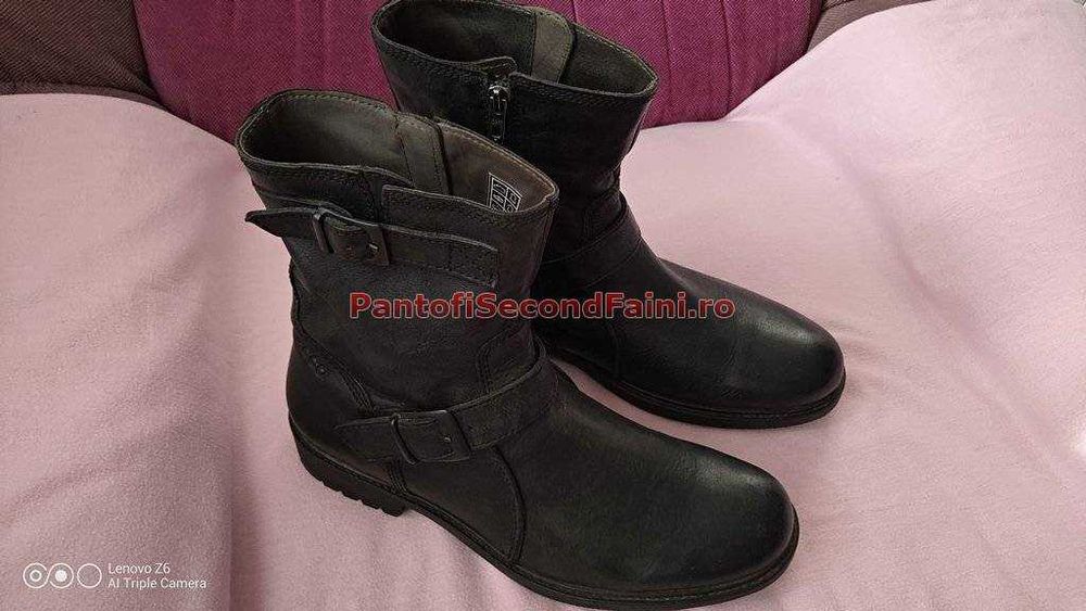 Cizme scurte full piele de la ECCO Delams marimea 42, made in India