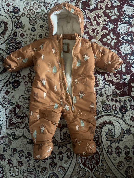 Зимняя куртка-комбинезон для мальчика