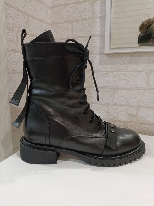 Зимние сапоги натуралка