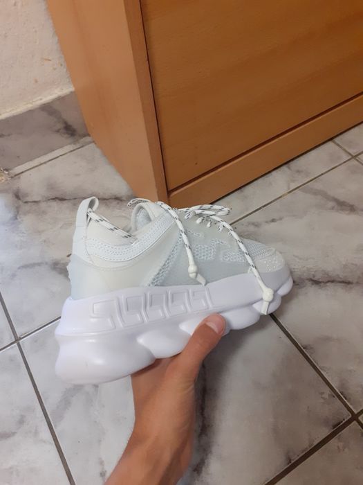Versace chain reaction triple White