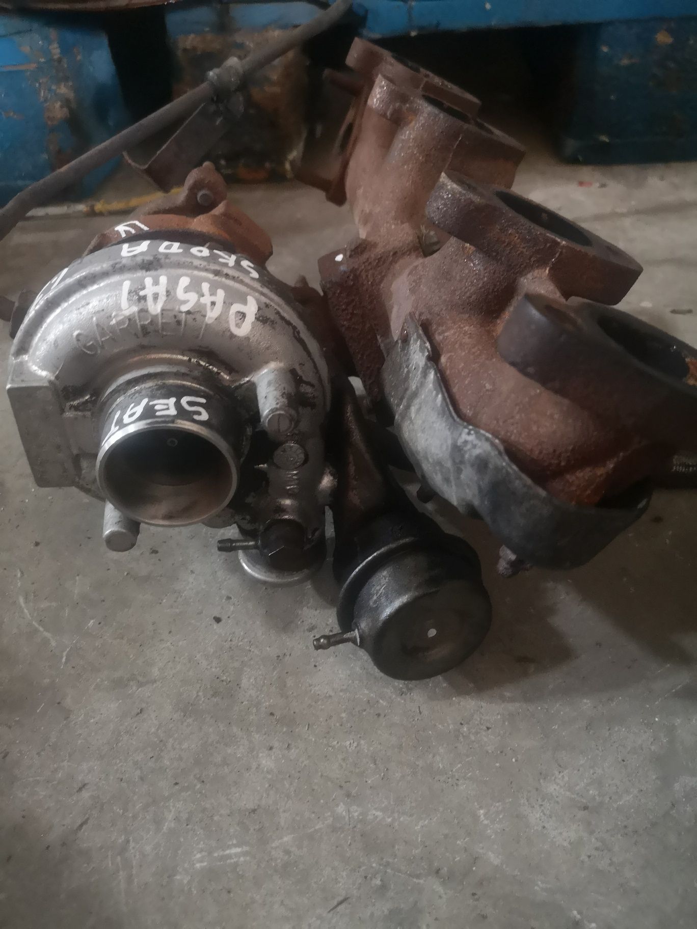 Turbina WV passat 1.9 Tdi 90 cp 66 kw motor AHH. AHU