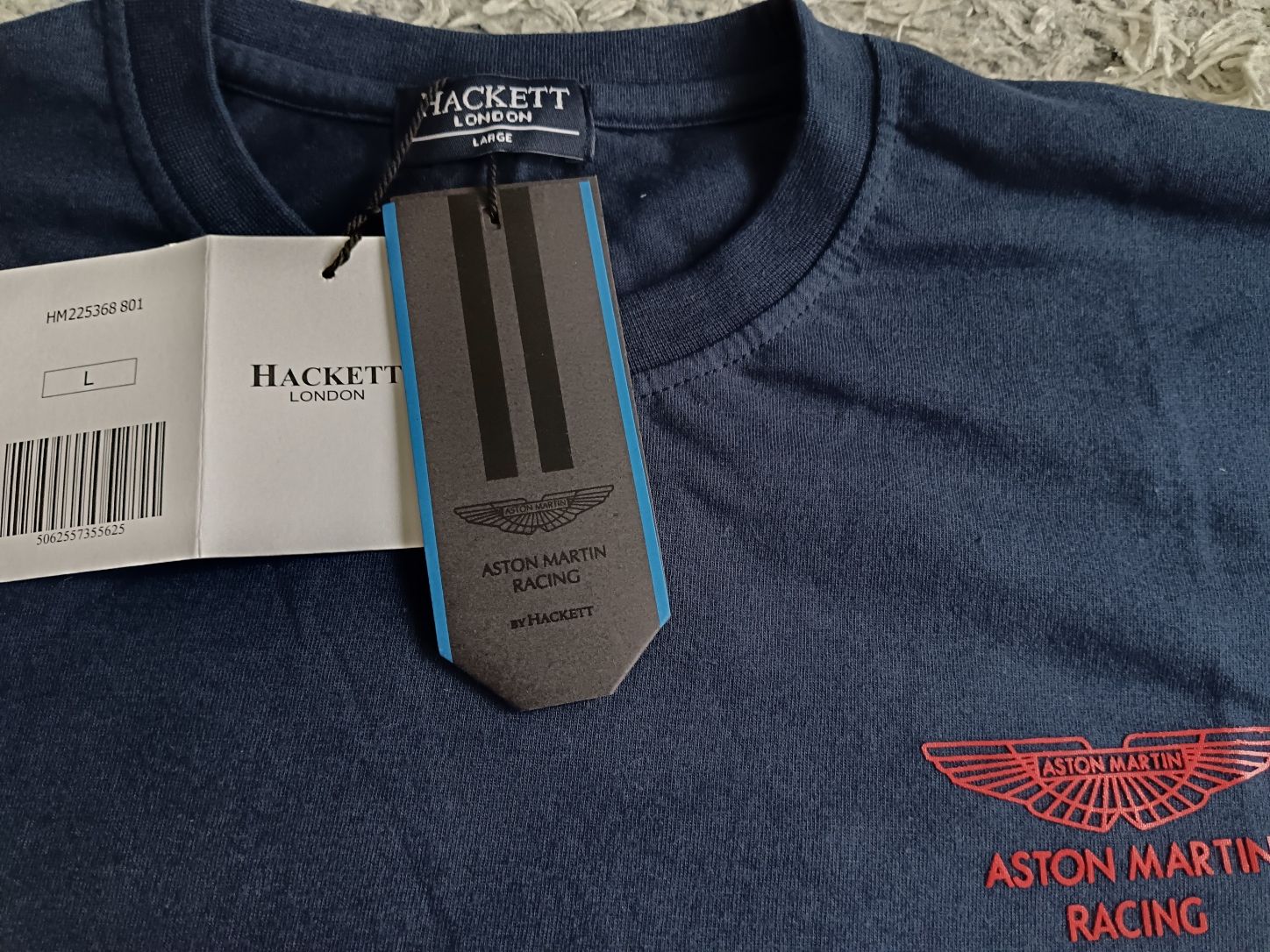 Tricou original premium HACKET ASTON MARTIN