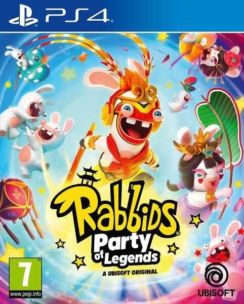 50 minijocuri 1-4 jucatori Rabbids Party of Legends PlayStation 5 or 4